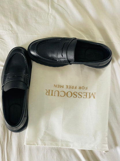 Penny Loafers — Cuir Grainé